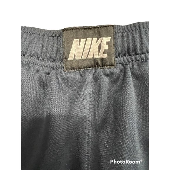 Nike Training Joggers Track Pants Men Size Large Blue Pockets Side Gray Stripe - Picture 7 of 11